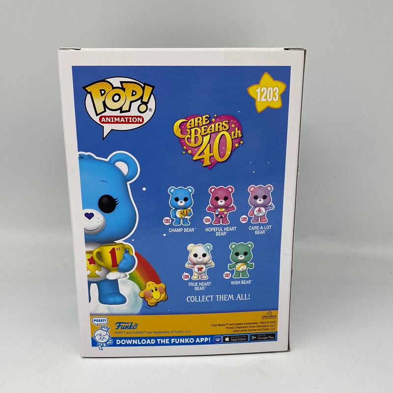 Funko Pop! Animation Care Bears 40th Champ Bear