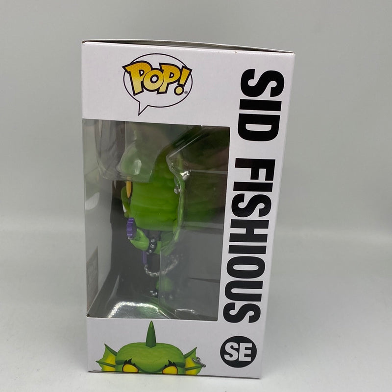 Funko Pop! SID FISHIOUS Heavy Metal NYCC Halloween 2023 Damaged