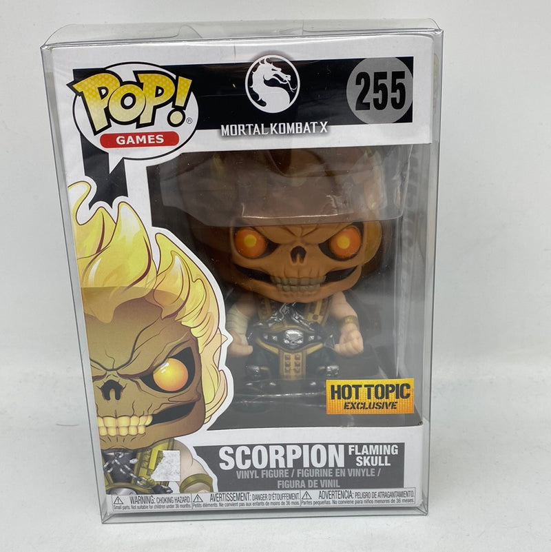 Funko Pop! Mortal Kombat X: Scorpion Flaming Skull