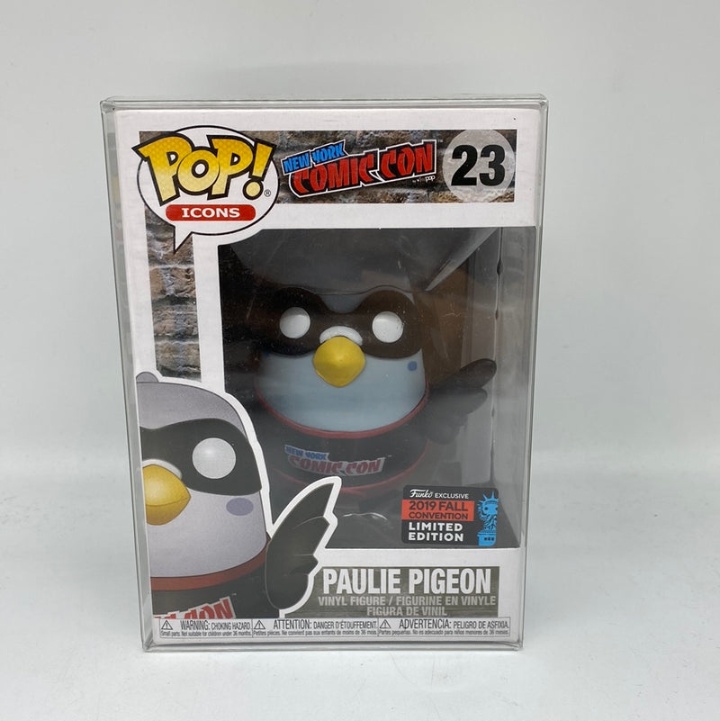 Funko Pop! Icons: New York Comic Con - Paulie Pigeon Black Shirt