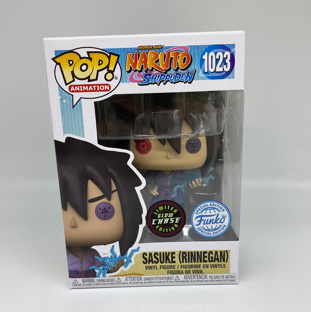 Funko POP! Sasuke (Rinnegan) Naruto Shippuden #1023 [AAA Exclusive]  [Autographed]