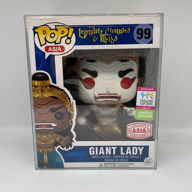 Funko Pop! Asia Legendary Creatures & Myths: Giant Lady (White & Gold)