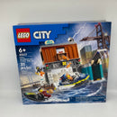 LEGO® City Police Speedboat And Crooks' Hideout Building Set 60417