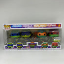 Funko Pop! TMNT Leonardo Donatello Michelangelo Raphael Vinyl Figures 4 Pack GLOW Amazon Exclusive