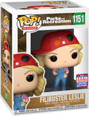Parks & Recreation Filibuster Leslie Exclusive Summer Convention Pop! Vinyl Figure