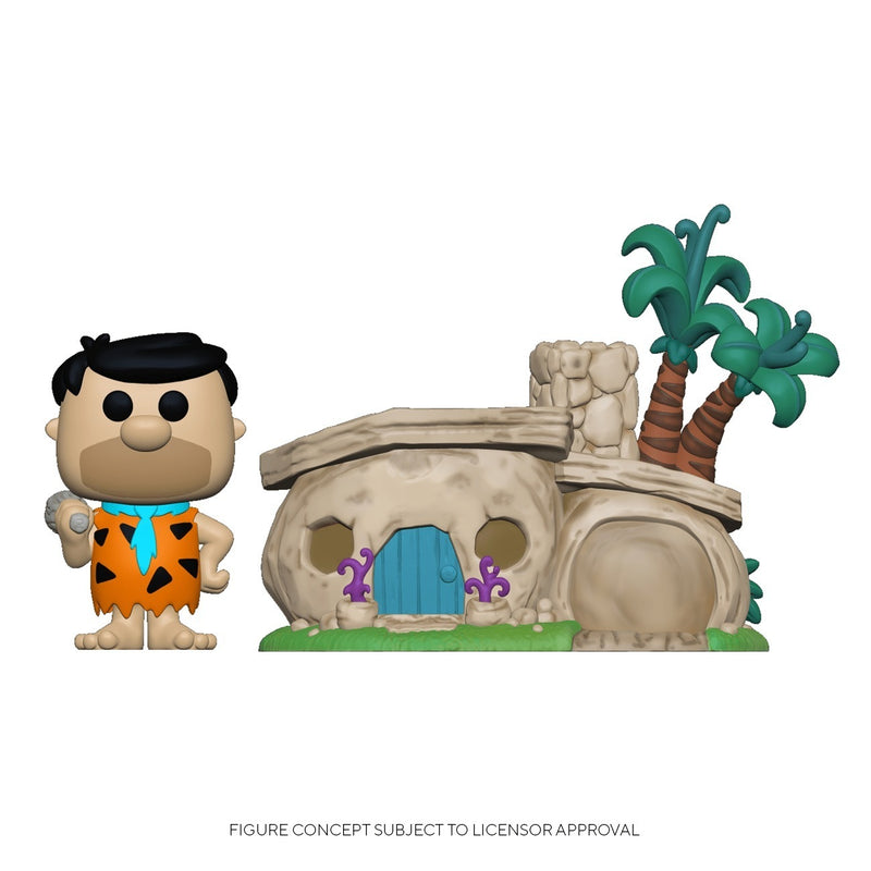 Fred Flintstone with House