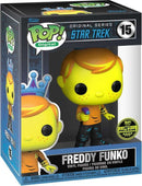 Freddy Funko as Captain Kirk Star Trek