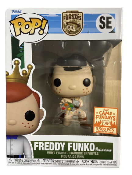 Freddy Funko as Polka-Dot Man Camp Fundays Exclusive