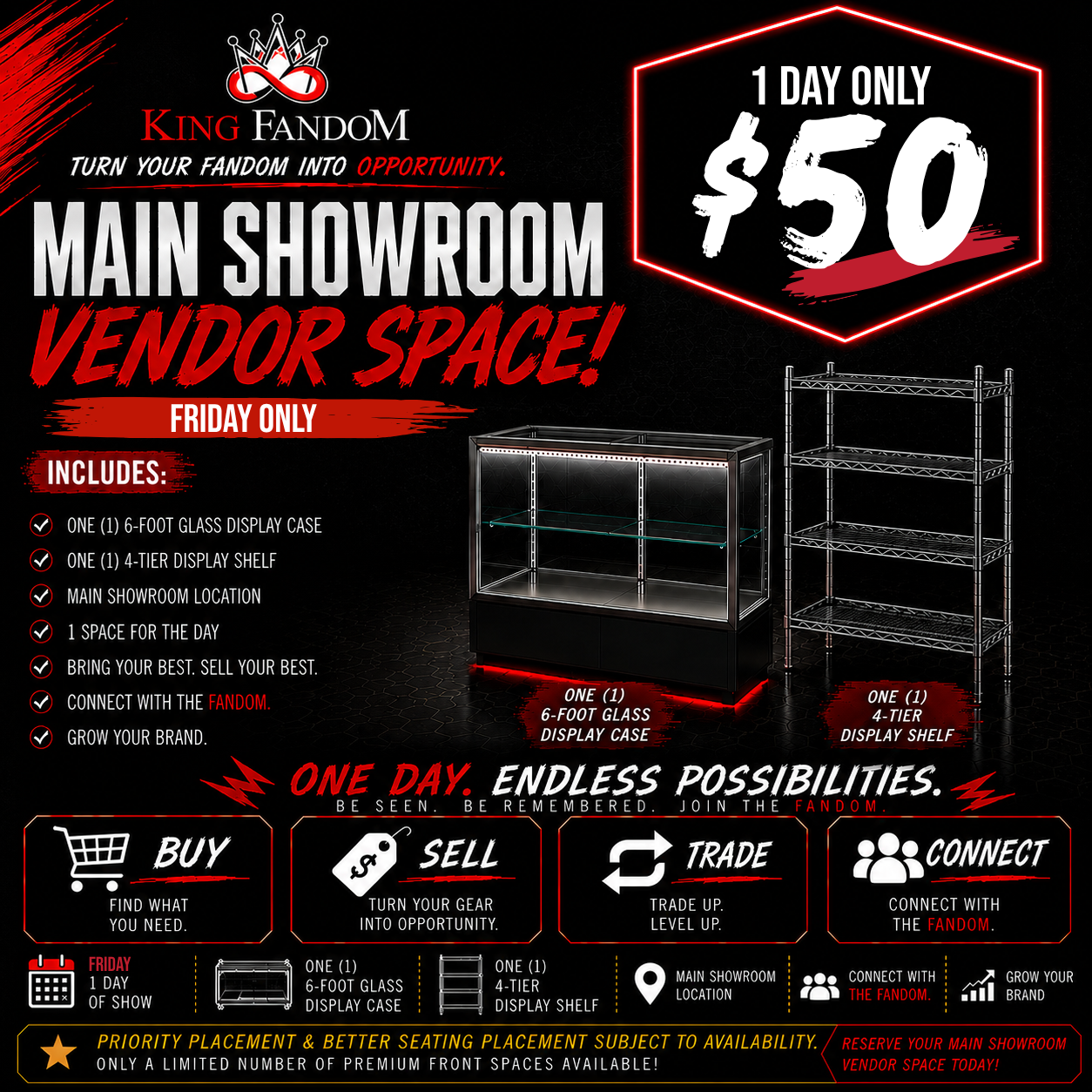 Friday Vendor Space