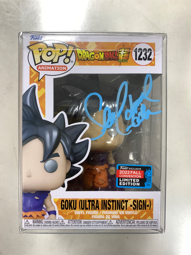 *SIGNED* Dragon Ball Goku (Ultra Instinct -Sign-) Pop! Vinyl Figure