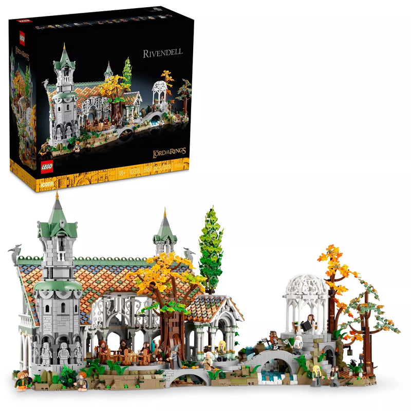 LEGO Icons THE LORD OF THE RINGS: RIVENDELL Building Kit 10316
