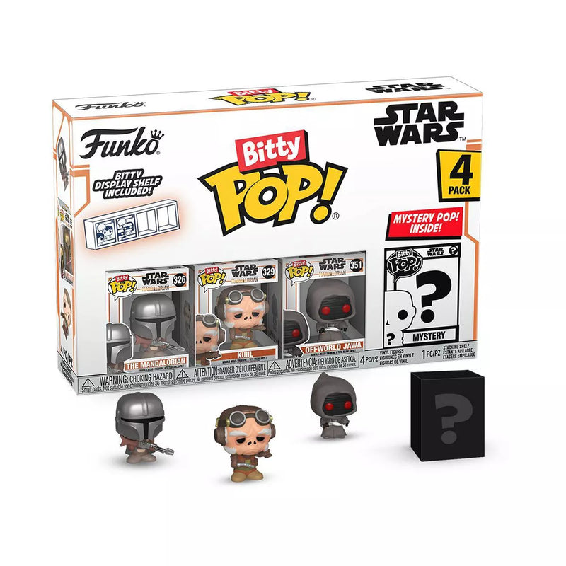 Funko Bitty POP! Star Wars The Mandalorian Figures - 4pk