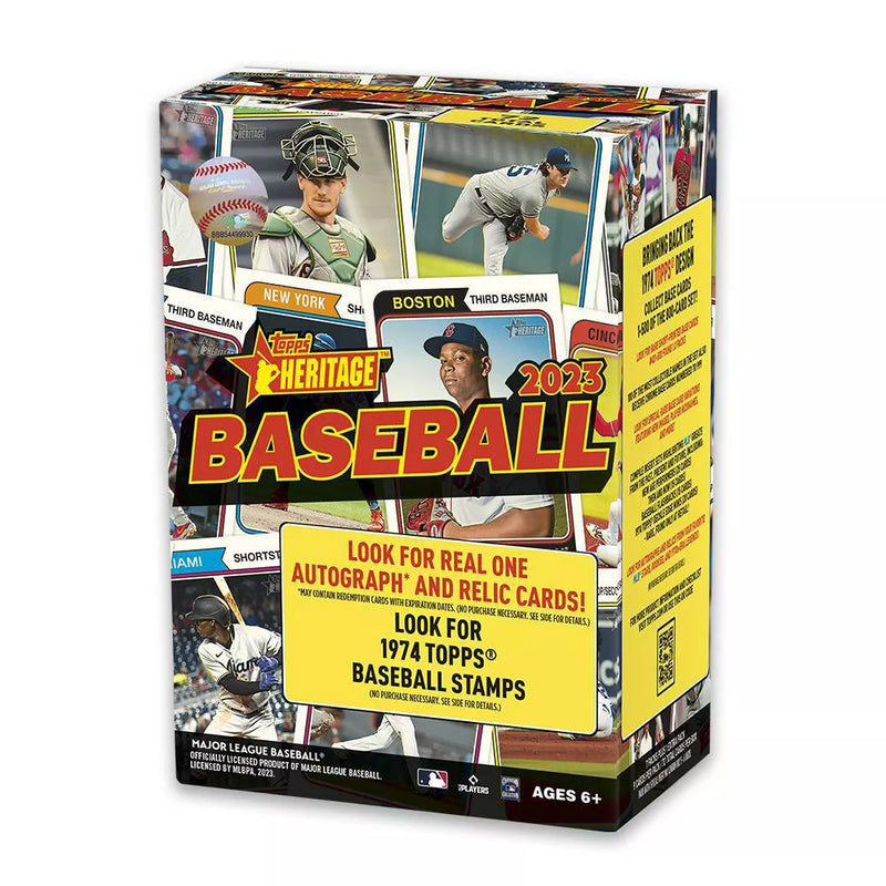 2023 Topps MLB Heritage Baseball Trading Card Blaster Box
