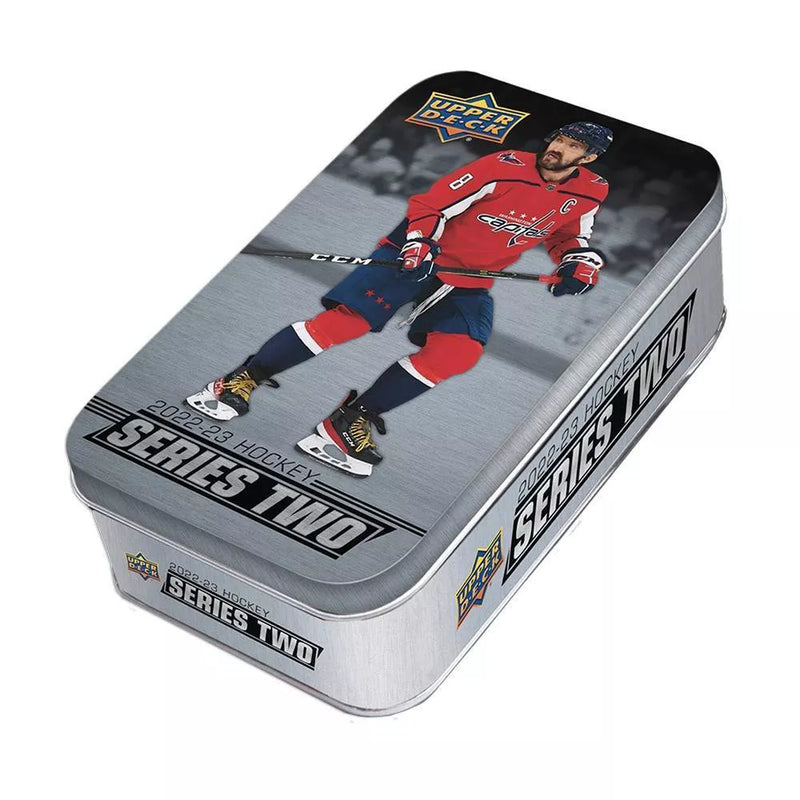 2022-23 Upper Deck NHL Series 2 Hockey Trading Card Tin