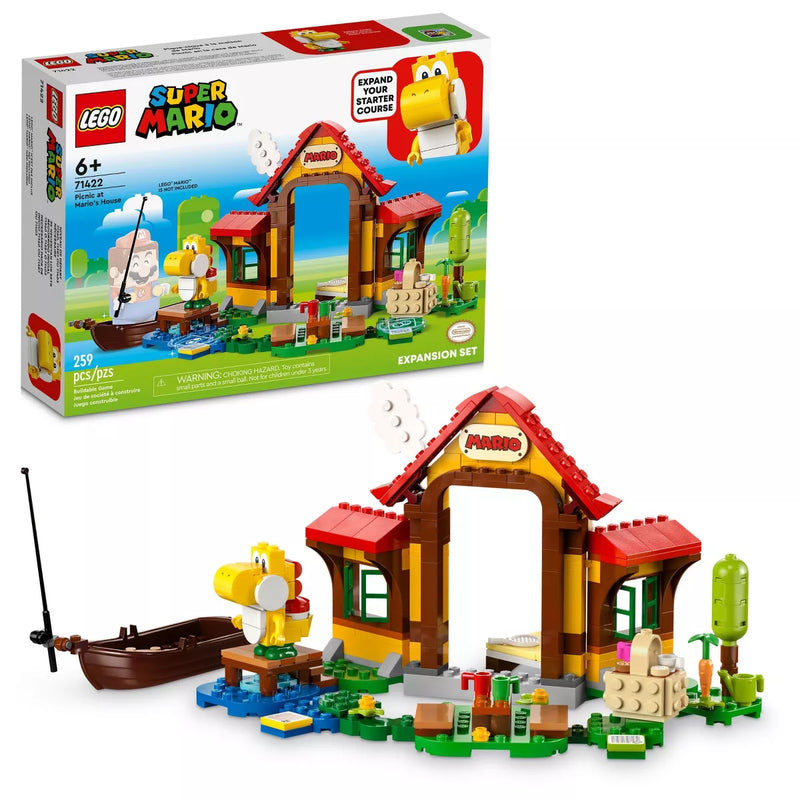 LEGO Super Mario: Picnic at Mario's House Expansion Set Building Toy 71422
