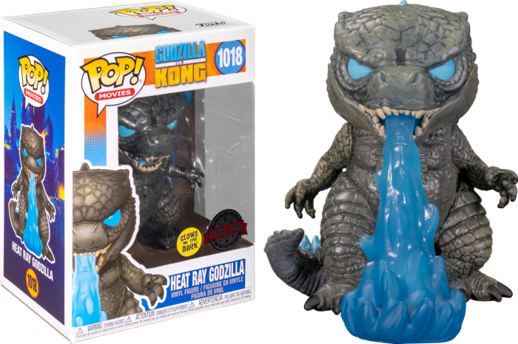 Godzilla Vs Kong Heat Ray Godzilla GITD Special Edition Pop! Vinyl Figure