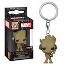 Funko Pop! Keychain Groot (Gamer) GameStop Exclusive