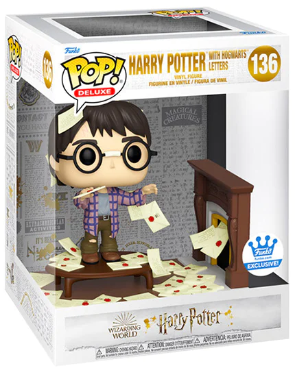 Harry Potter with Hogwarts Letters Funko Exclusive