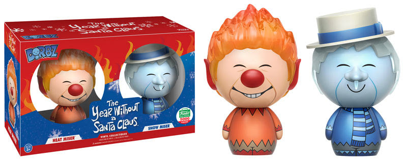 Dorbz Heat Miser & Snow Miser Funko 5000 Pieces