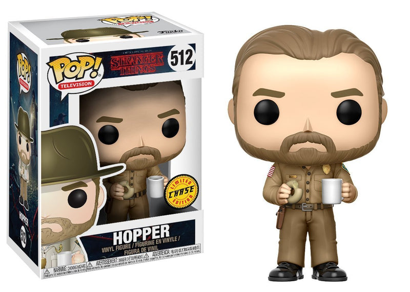 Stranger Things  Hopper With Donut Pop! CHASE