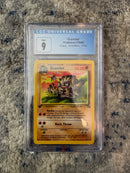 1999 Pokémon Fossil 1st Edition Graveler 37/62 CGC 9 Mint
