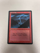 MTG LIGHTNING BOLT Revised (German) Near Mint
