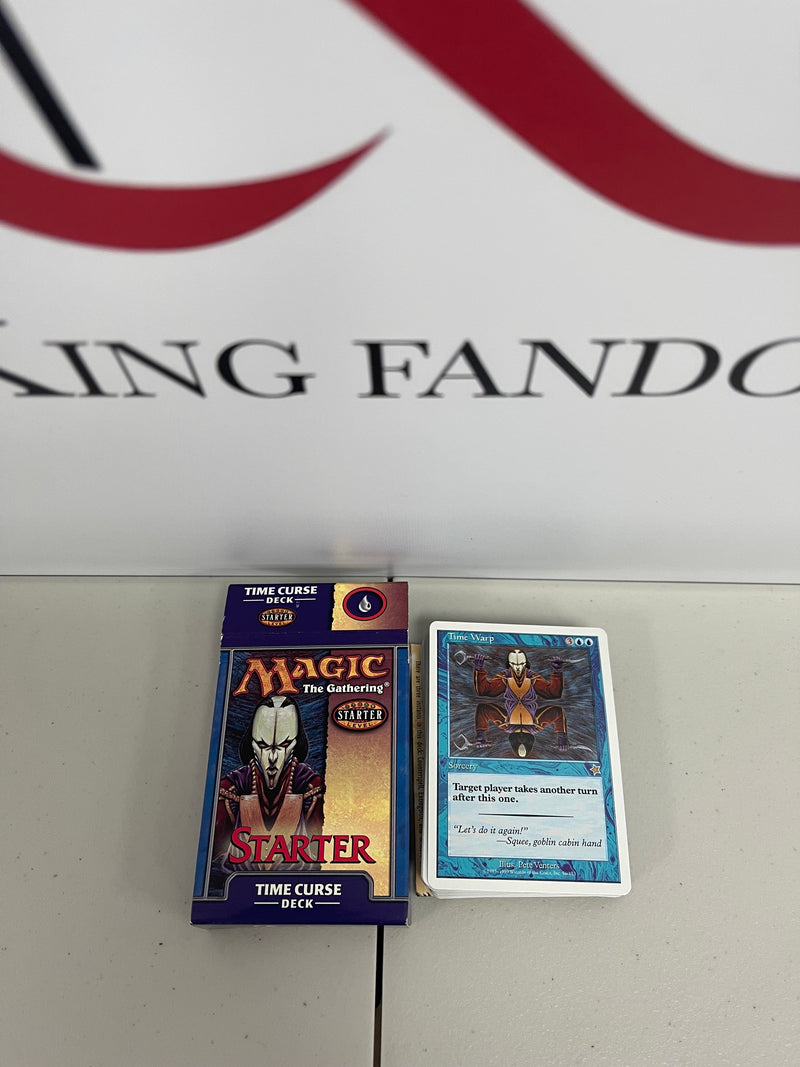 Magic the Gathering Starter Time Cruise Theme Deck Used