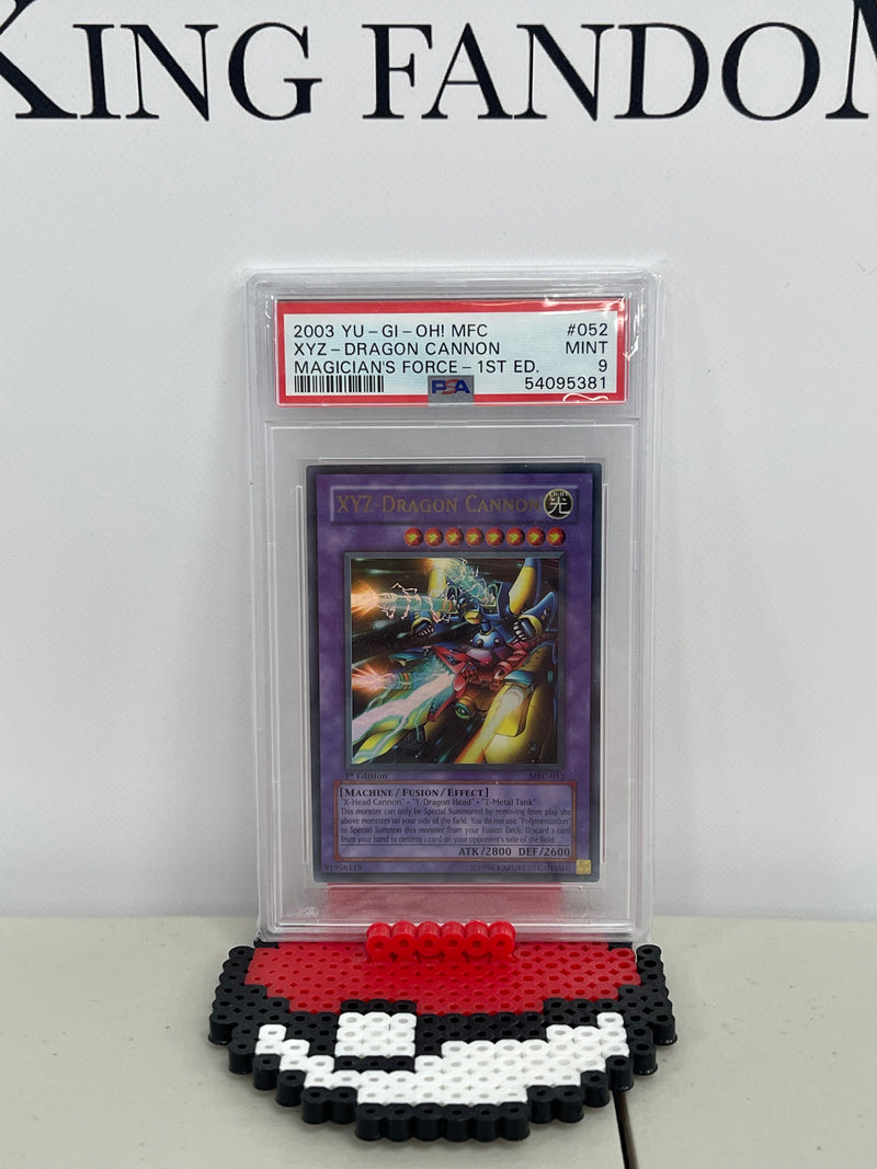 2003 Yu-Gi-Oh! XYZ-Dragon Cannon MFC-052 1st Edition Ultra Rare PSA 9 MINT