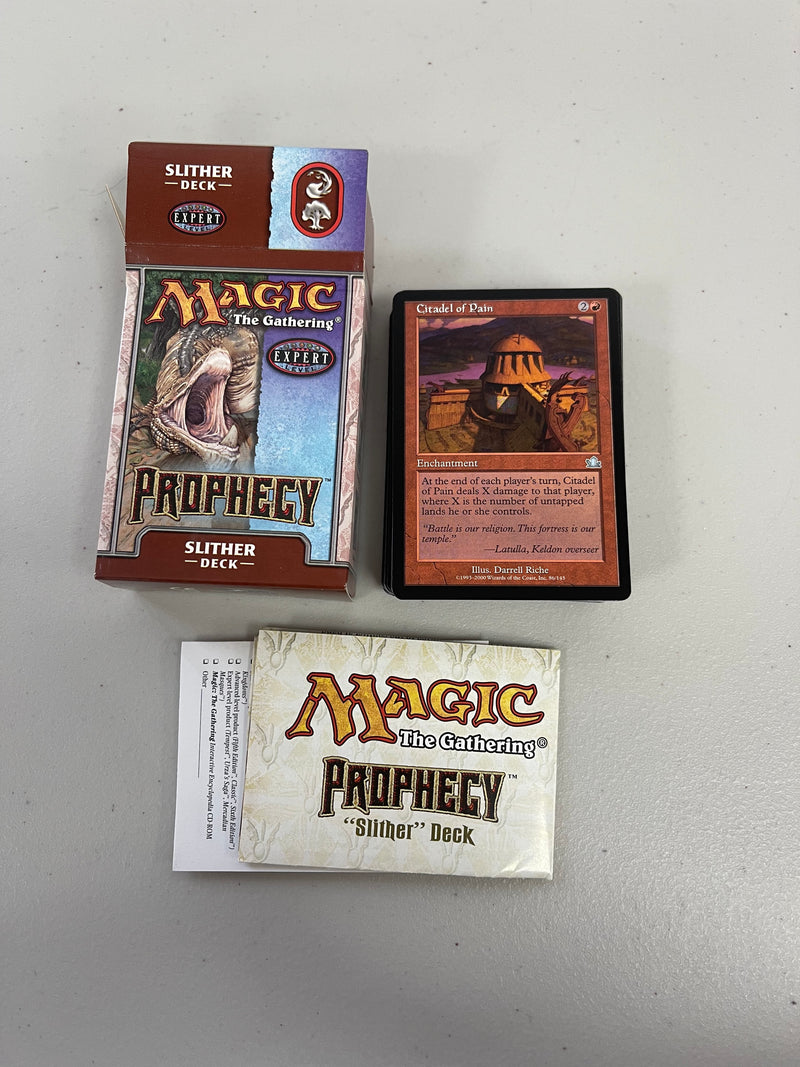 Magic The Gathering Prophecy Slither Deck Expert Level