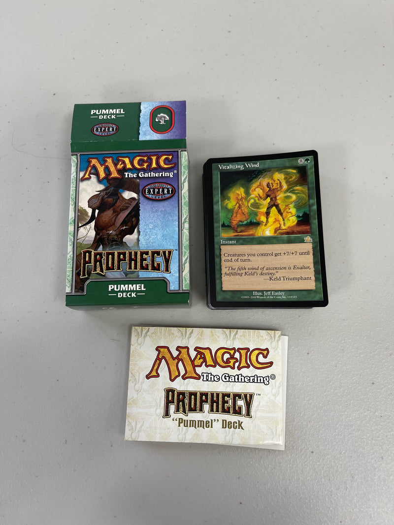 Magic The Gathering Prophecy Plummel Deck Expert Level