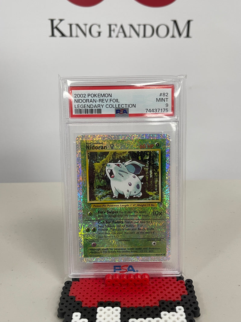 2002 Pokemon Nidoran Reverse Holo Legendary Collection
