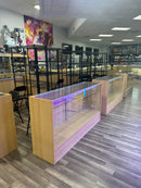 Thursday Main Room Vendor Space One Day Event – 6' Glass Display Case & 4-Tier Shelf Included