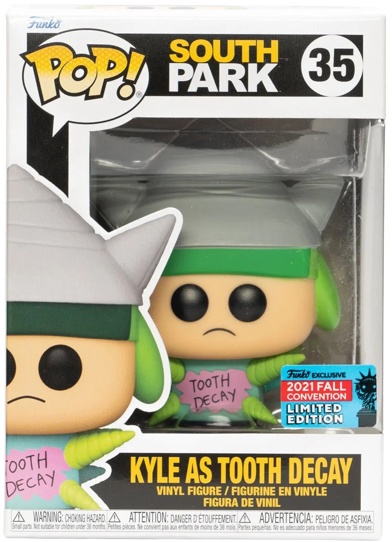South Park Kyle as Tooth Decay Fall Convention Exclusive Pop! Vinyl Figure