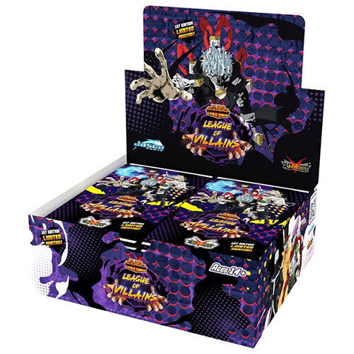 My Hero Academia Collectible Card Game: League Of Villains Booster Display