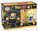 Dragon Ball Z Majin Vegeta GITD Pop! Vinyl and Adult T-Shirt Size XL