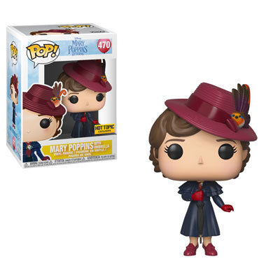 Mary Poppins With Umbrella Hot Topic Exclusive