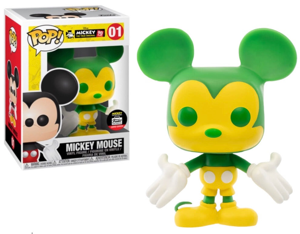 Mickey Mouse (Green & Yellow) Funko Exclusive #01