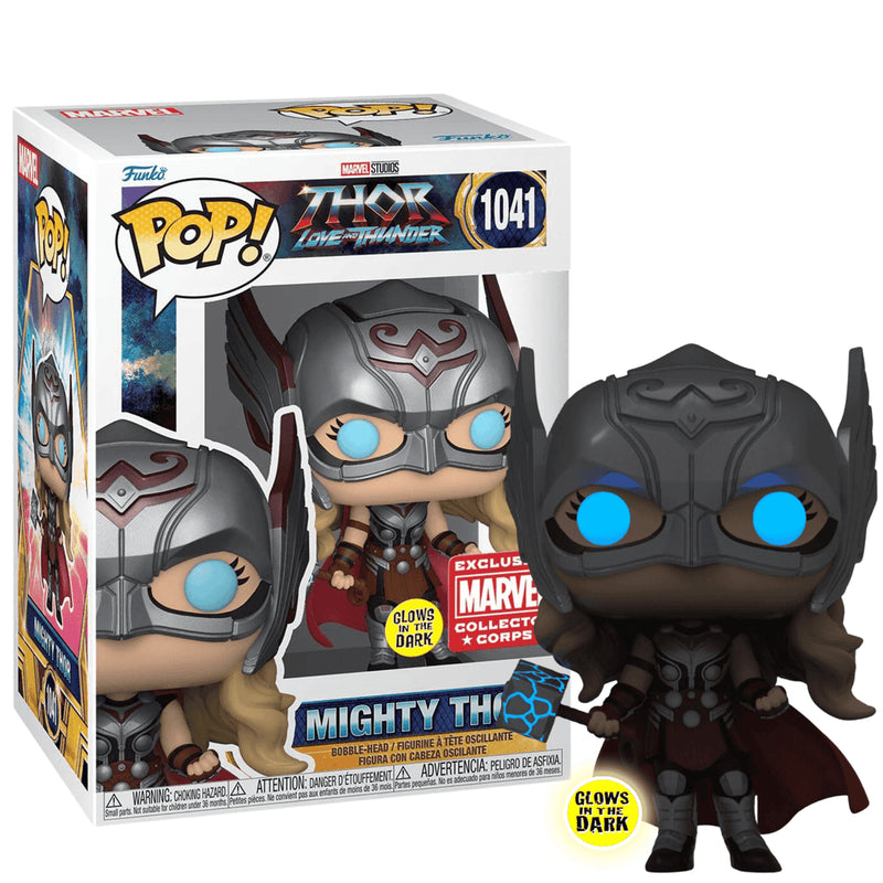 Mighty Thor Marvel Collector Corp Glow-In-The-Dark Exclusive