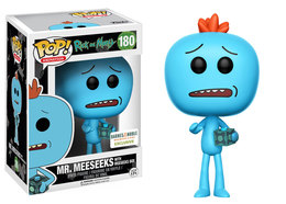 Rick and Morty Mr. Meeseeks with Meeseeks Box Barnes and Noble Exclusive