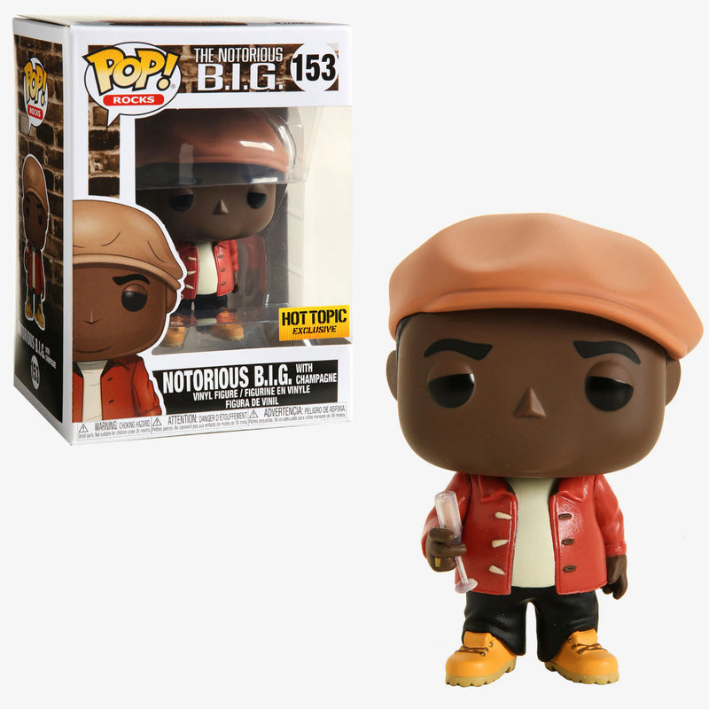 Notorious B.I.G. With Champagne Hot Topic Exclusive