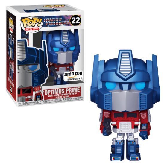 Optimus Prime Metallic Amazon Exclusive