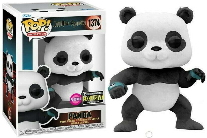 Jujutsu Kaisen Panda Flocked Entertainment Earth Exclusive