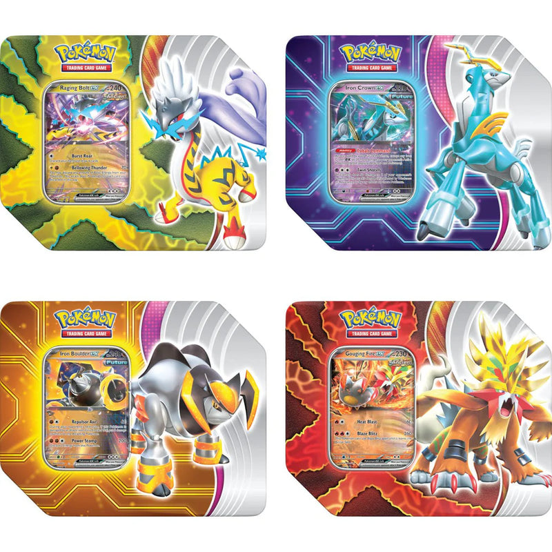 Pokemon Paradox Destinies Tin (1 tin shipped)