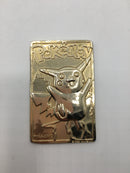 Pikachu - 1999 Pokémon 23K Gold Plated Trading Card Limited Edition Burger King