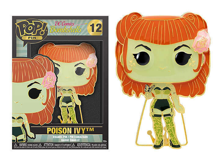 Poison Ivy DC Bombshells Pop! Pin