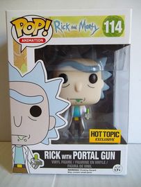 Rick and Morty Rick with Portal Gun Hot Topic Exclusive