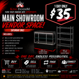 Saturday Main Room Vendor Space