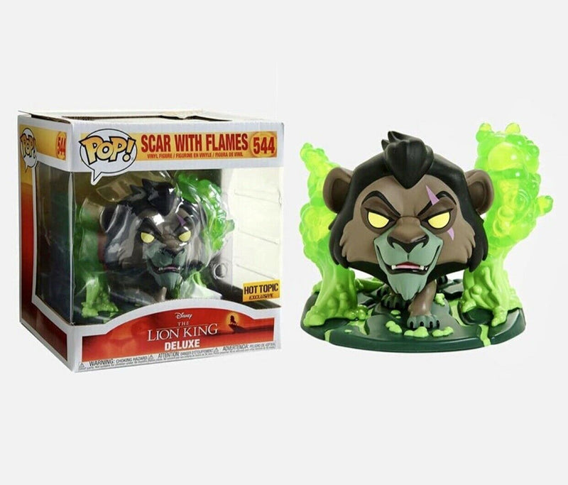 Scar with Flames Hot Topic Exclusive