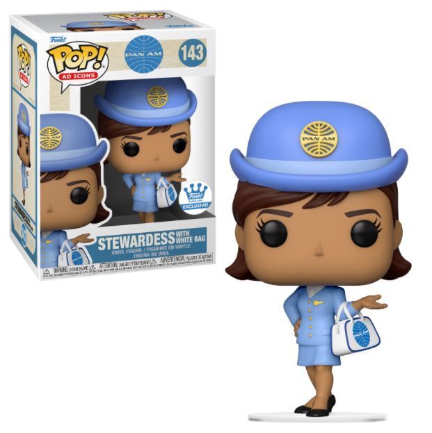 Stewardess with White Bag Funko Exclusive