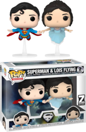 Supeman and Lois Flying Zavvi Exclusive 2 Pack